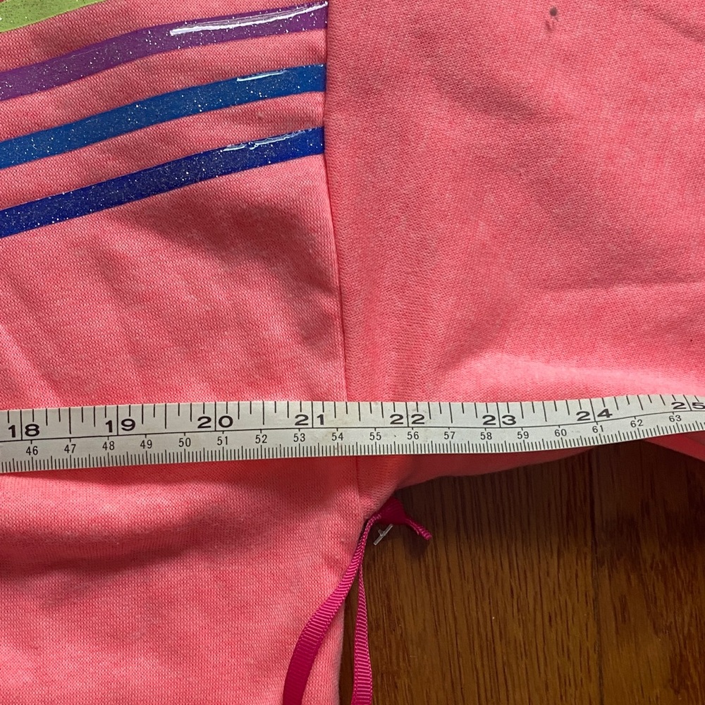 Justice Sport Neon Pink Kids Hoodie - Picture 9 of 9